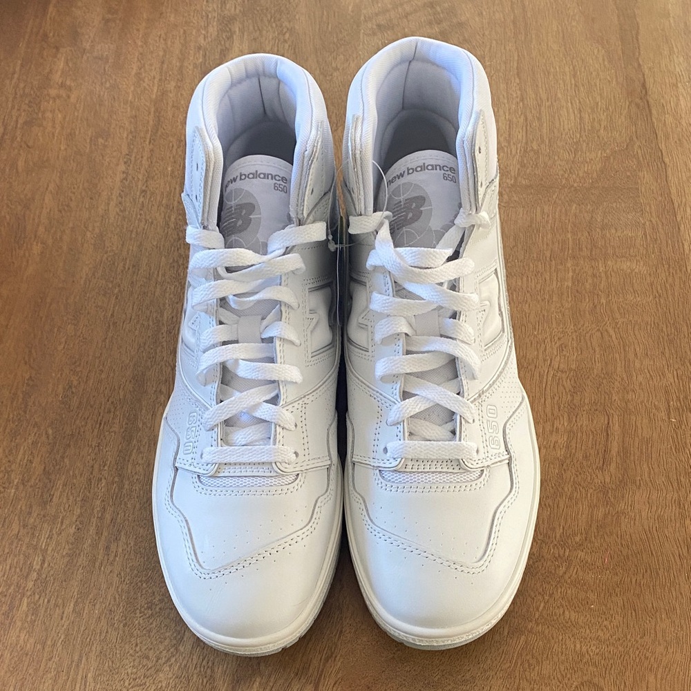 New Balance 650 Classic White High-Tops
